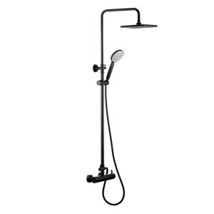 CONJUTO DE DUCHA SPHERA NEGRO 